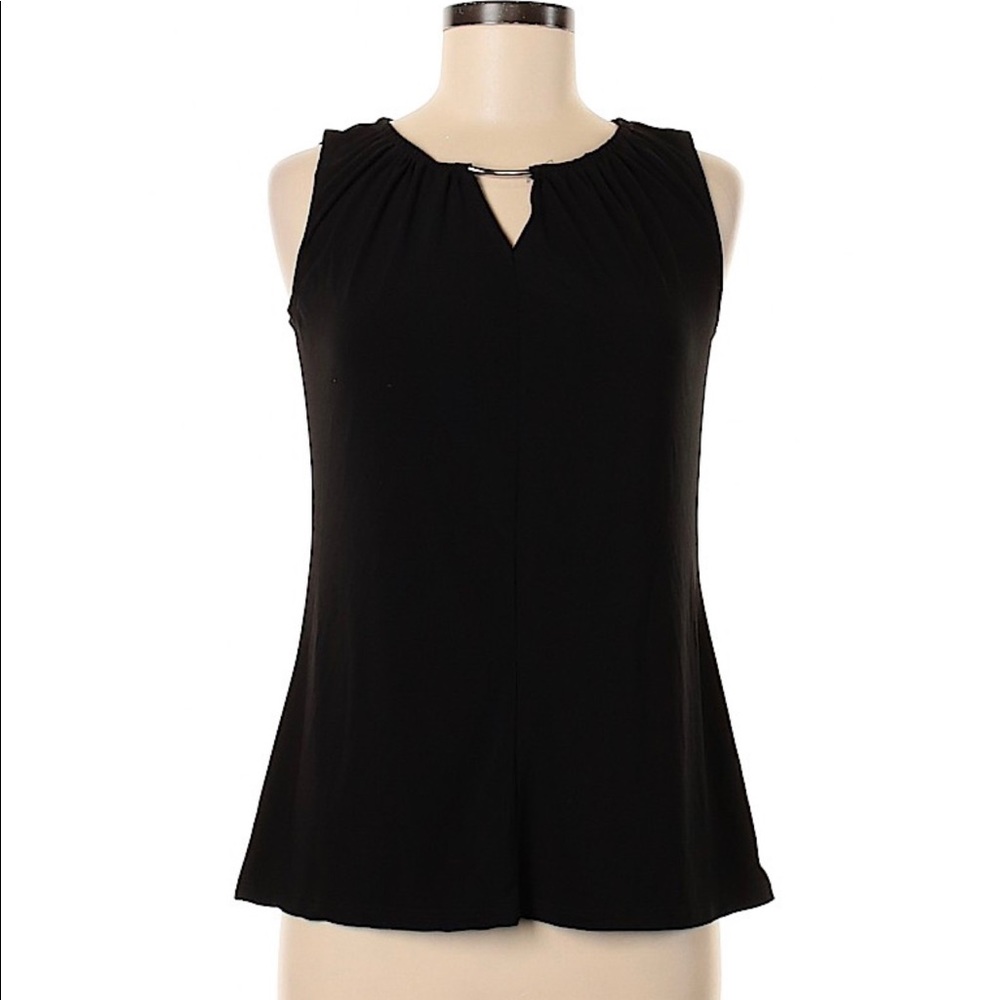 Susan Lawrence Sleeveless Work Top